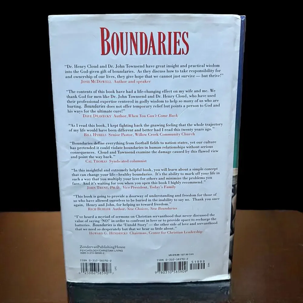 Boundaries: When to Say YES, When to Say NO, To Take Control of Your Life - Book